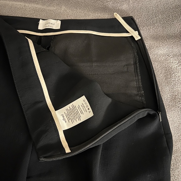 Wilfred Black Flare Trousers Size 0 EXCELLENT Condition - Picture 5 of 7
